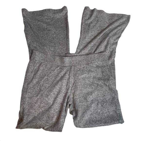 American‎ Eagle Outfitters Soft Knit Wide Leg Lounge Pants Gray Women's Size M - Picture 2 of 4